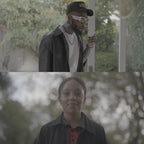 Collage of premium stock footage clips from footage bundle showing cinematic video examples