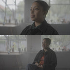 Collage of premium stock footage clips from footage bundle showing cinematic video examples