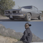 Collage of premium stock footage clips from footage bundle showing cinematic video examples