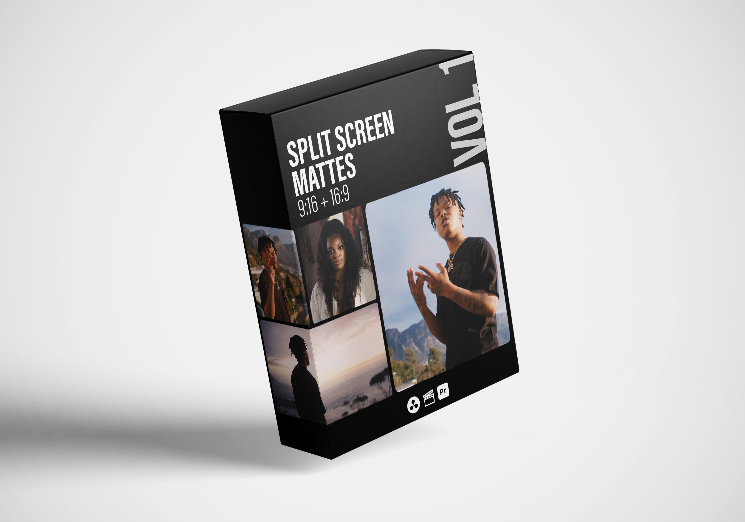 Split Screen Mattes Vol. 1 – Overlay Pack [Digital Download]