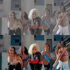 Before and after comparison showing color grading transformation using The Candy LUT cinematic LUT preset